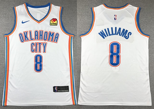 Oklahoma City Thunder Jerseys 12